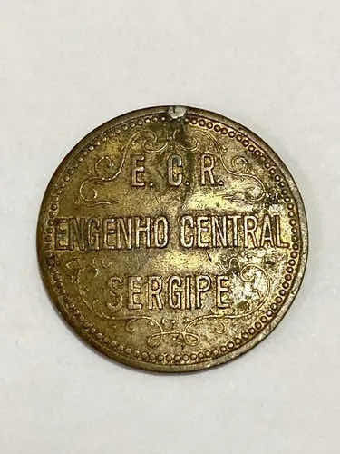 Antiga Ficha 200 Engenho Central De Riachuelo Sergipe
