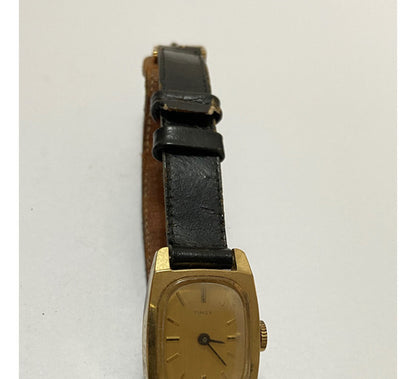 Relógio Antigo Timex Dourado Anos 60/70