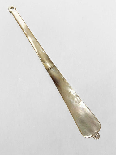 Calçadeira Antiga Em Madrepérola