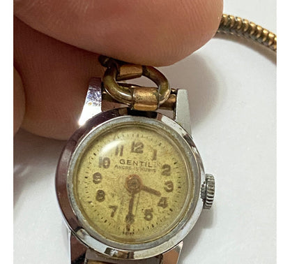 Relógio Antigo Gentil Ancre 15 Rubis