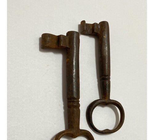 Chave Antiga Em Ferro Século 18/19