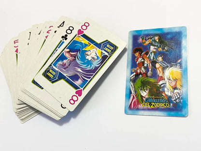Baralho Antigo Raro Cavaleiros Do Zodíaco Azul