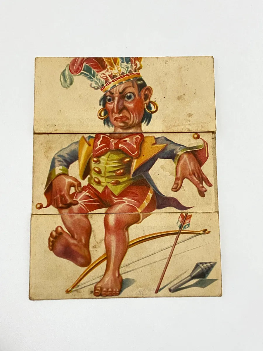 Brinde Folheto Antigo Casa Bayer - Bonecos Mitigal