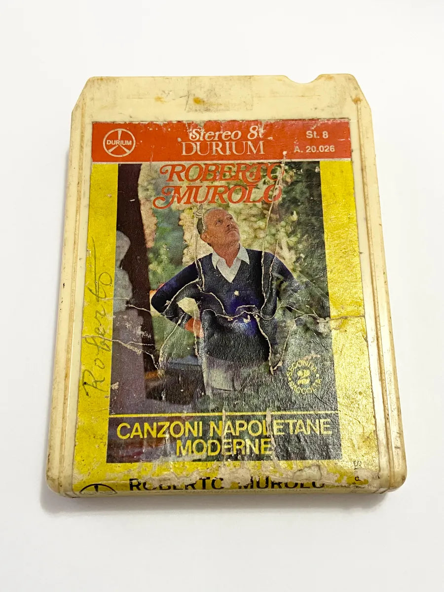 Cartucho Fita 8 Track Roberto Murolo - Canzoni Napoletane 8 Track