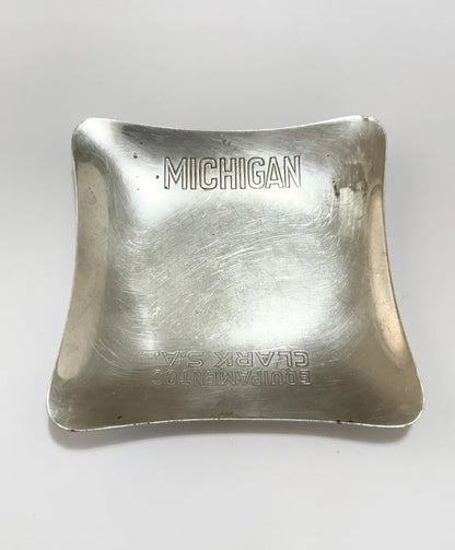 Cinzeiro Antigo Clark S.A. Michigan Alumínio