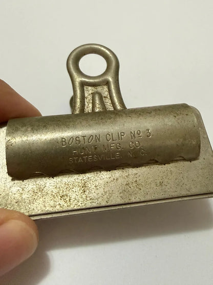 Clipes Metálicos Antigos Boston Clip N3 E N0 Hunt Mfg USA