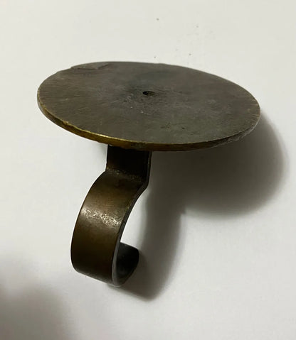 Gancho Antigo De Parede Em Bronze