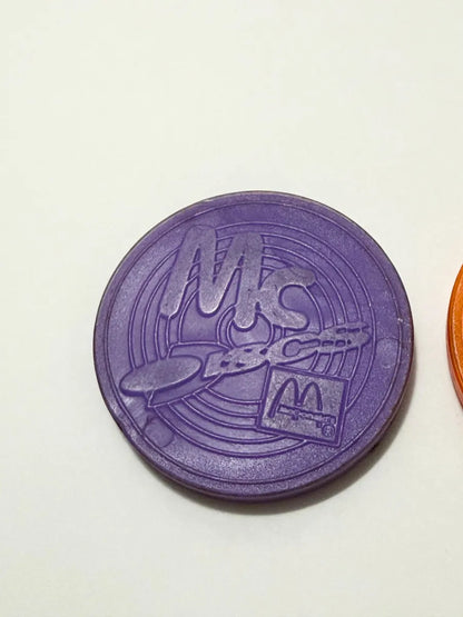 Moedas Antigas Mcdonalds Mcspace Papaburguer Anos 90