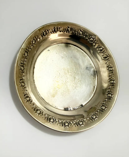 Prato Pequeno Antigo Hazorfim Em Prata 800