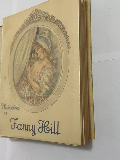 Livro Antigo Memoires De Fanny Hill 1954 John Cleland - Romance Erótico Clássico Que Desafiou A Moralidade E Libertou