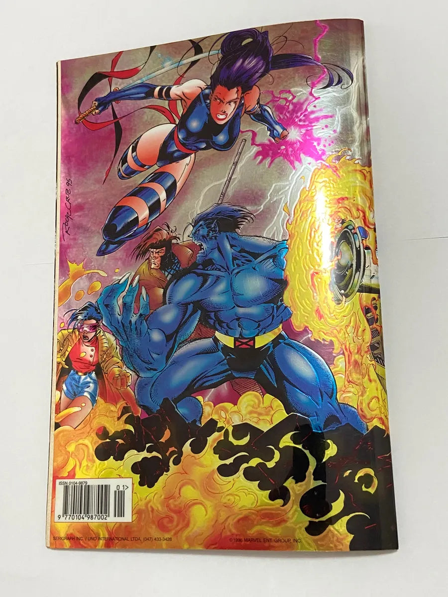 Hq Gibi Os Fabulosos X-men 1a Edição (1996) Equipe Azul