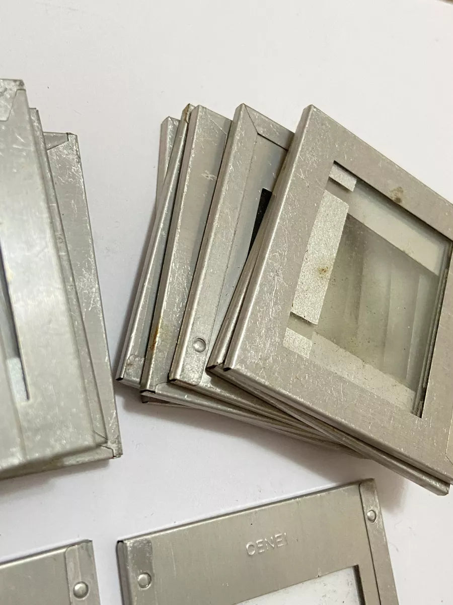 Moldura Para Slide Cenei Germany Metal E Vidro 19uni