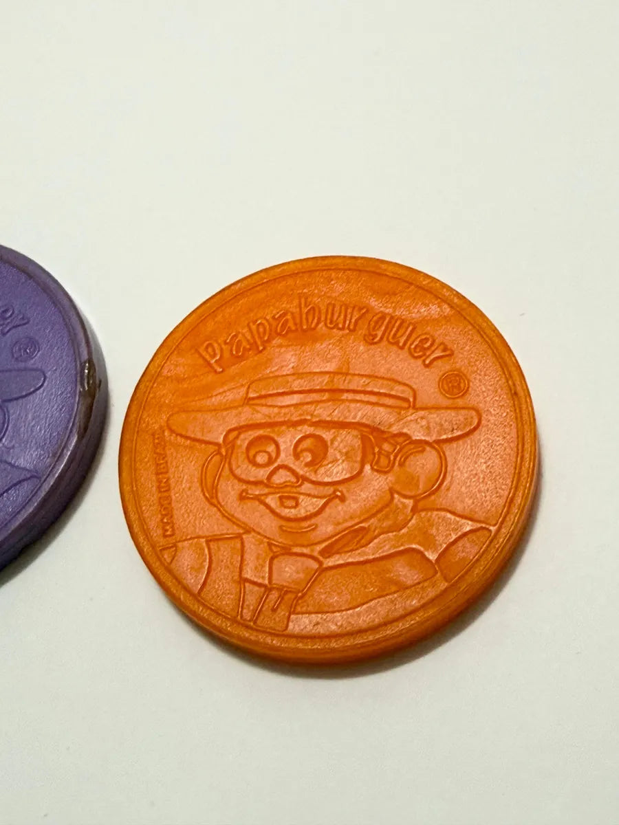 Moedas Antigas Mcdonalds Mcspace Papaburguer Anos 90