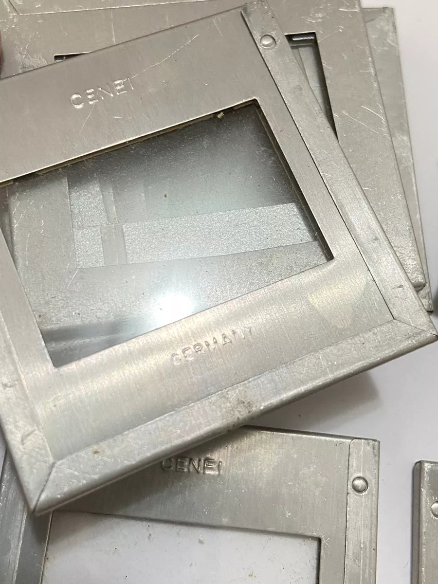 Moldura Para Slide Cenei Germany Metal E Vidro 19uni