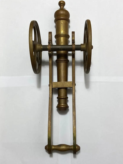 Canhão Decorativo Antigo Em Bronze John Somers Js Mg 46cm