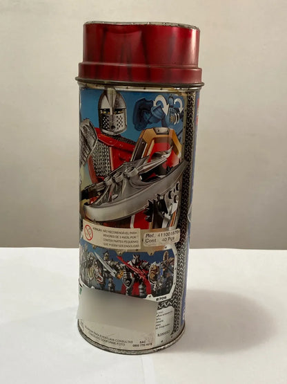 Lata Colecionável Lego Sir Adric Knights Kingdom (vazia) Sir Adric