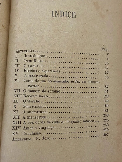 Livro Antigo O Bobo (1903) - A. Herculano 5a Edição Rara