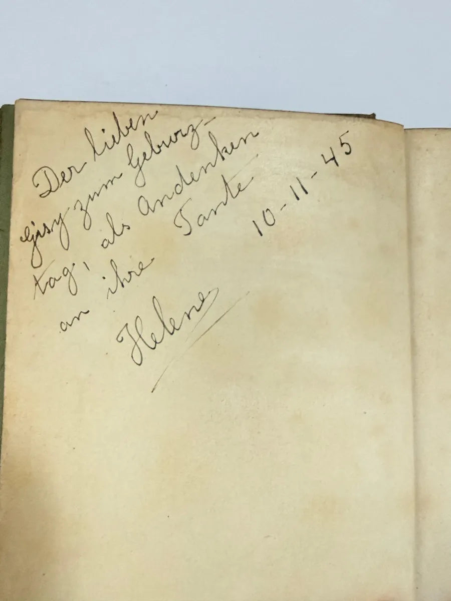 Livro Antigo Alemão Drei Freundinnen 1890 Ilustrado