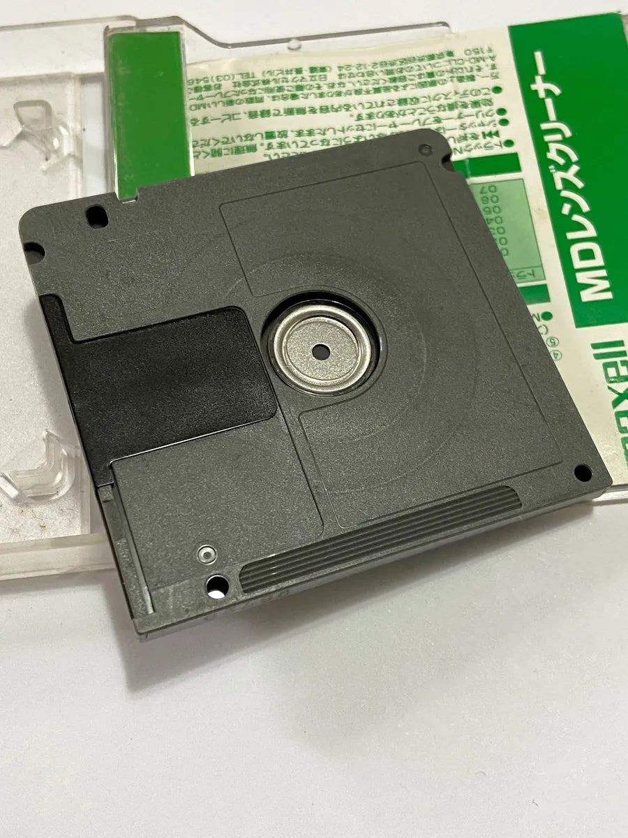 Raro Limpador Minidisc Maxell Md Lens Cleaner Japão