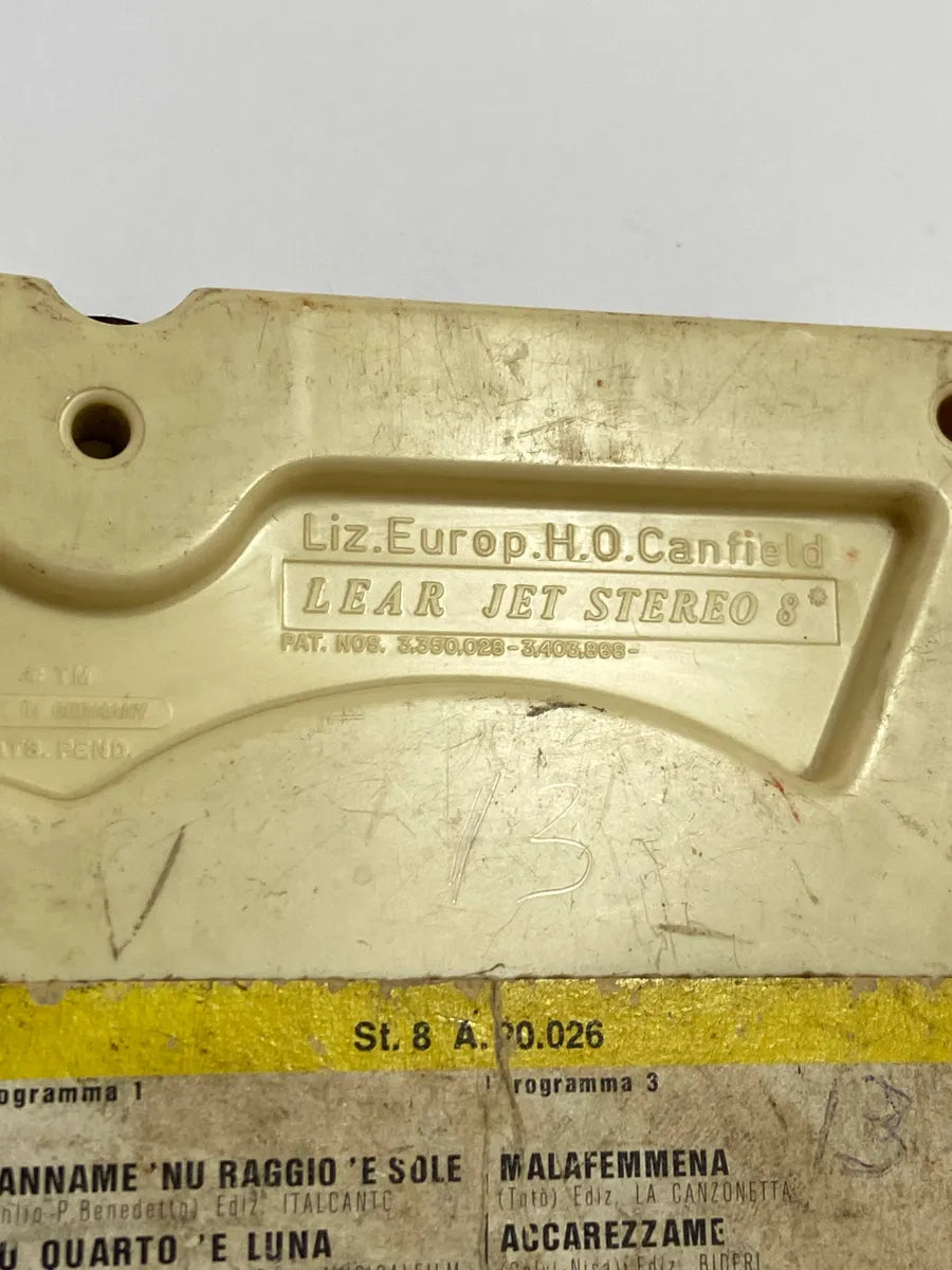 Cartucho Fita 8 Track Roberto Murolo - Canzoni Napoletane 8 Track