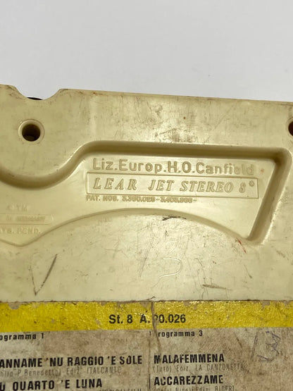 Cartucho Fita 8 Track Roberto Murolo - Canzoni Napoletane 8 Track