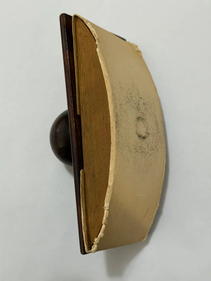 Carimbo Secador De Tinta Antigo Em Madeira Marchetaria