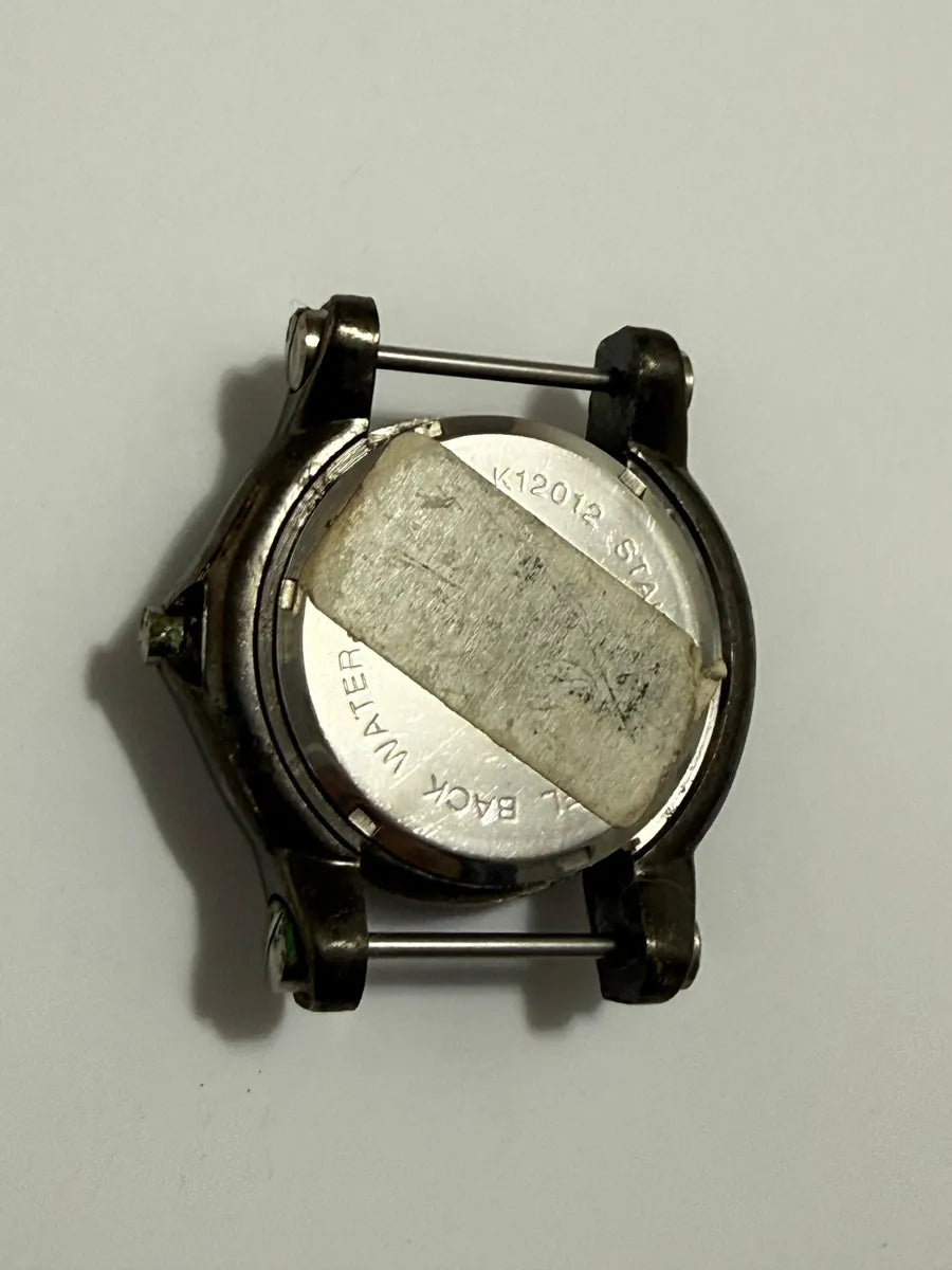 Relógio Suíço Antigo Swiss Made - Mostrador Vermelho