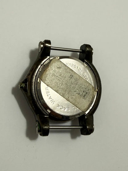 Relógio Suíço Antigo Swiss Made - Mostrador Vermelho