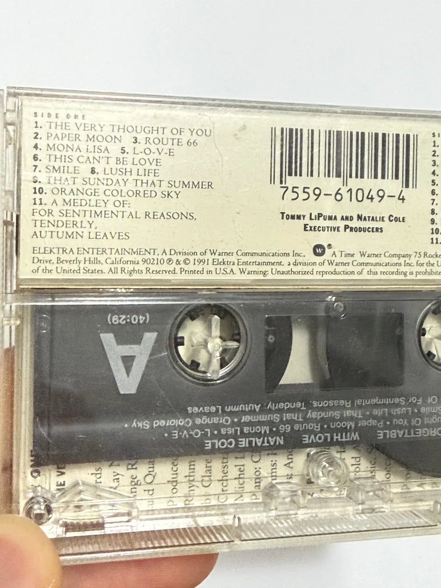 Fita Cassete Unforgettable - Natalie Cole Original 1991