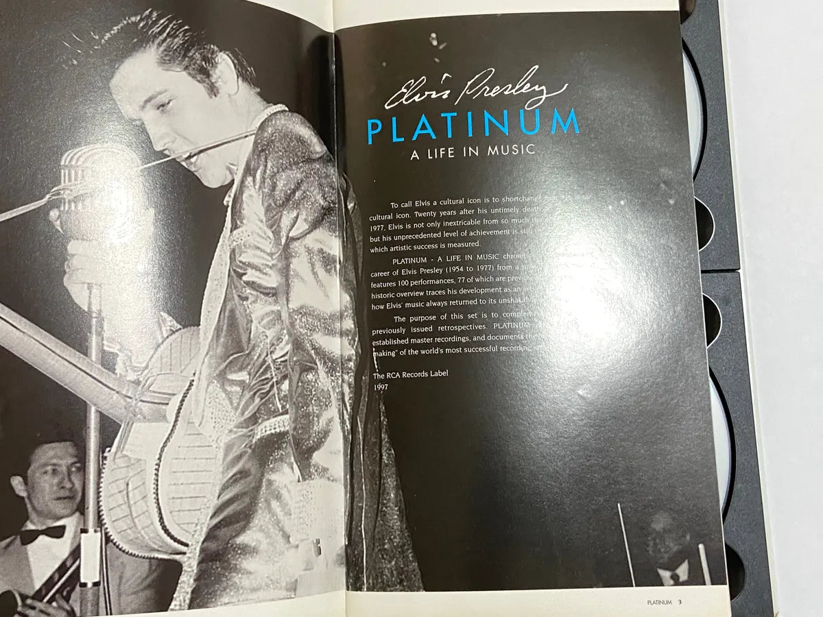 Elvis Presley Platinum - A Life In Music 4 Cds Platinum