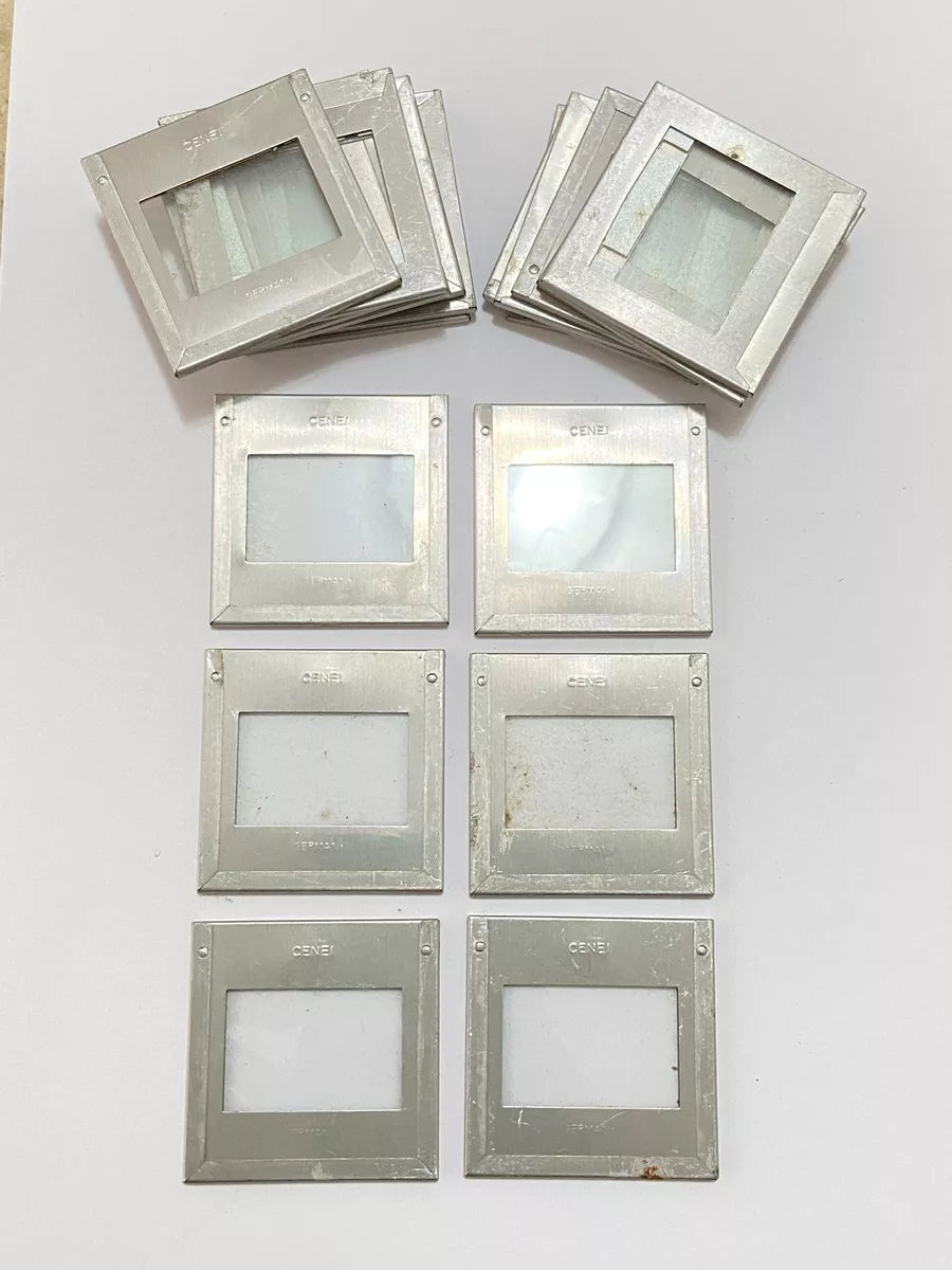 Moldura Para Slide Cenei Germany Metal E Vidro 19uni