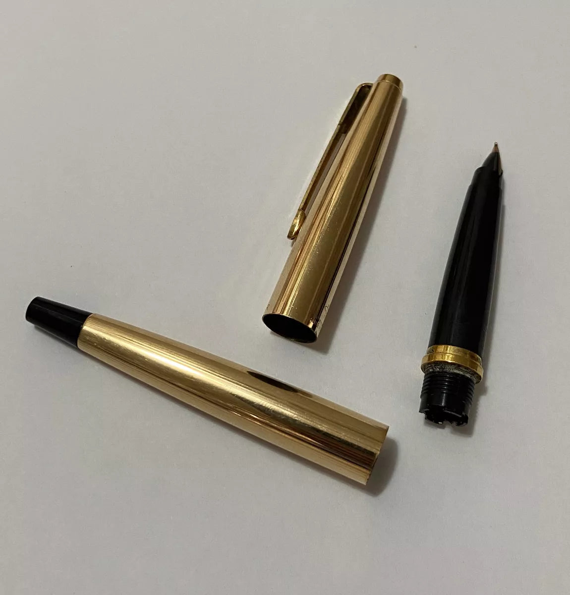 Antiga Caneta Americana Parker Usa 1/10 Gold 12k