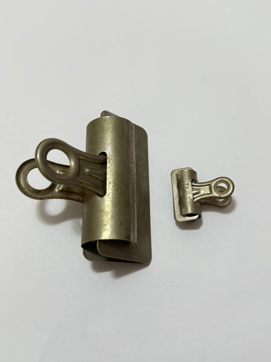 Clipes Metálicos Antigos Boston Clip N3 E N0 Hunt Mfg USA