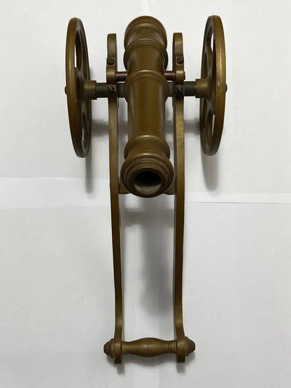 Canhão Decorativo Antigo Em Bronze John Somers Js Mg 46cm
