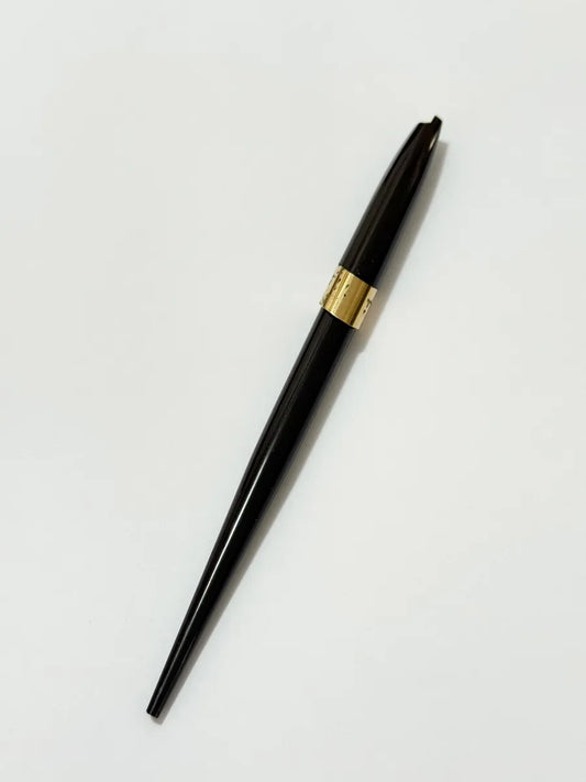 Caneta Antiga Sheaffer Made In Usa Marrom Marrom