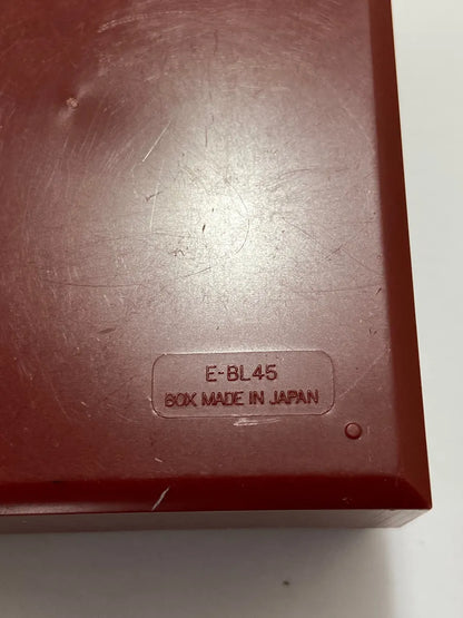 Caixa Original Relógio Seiko Quartz Anos 70/80 Japão Vermelho