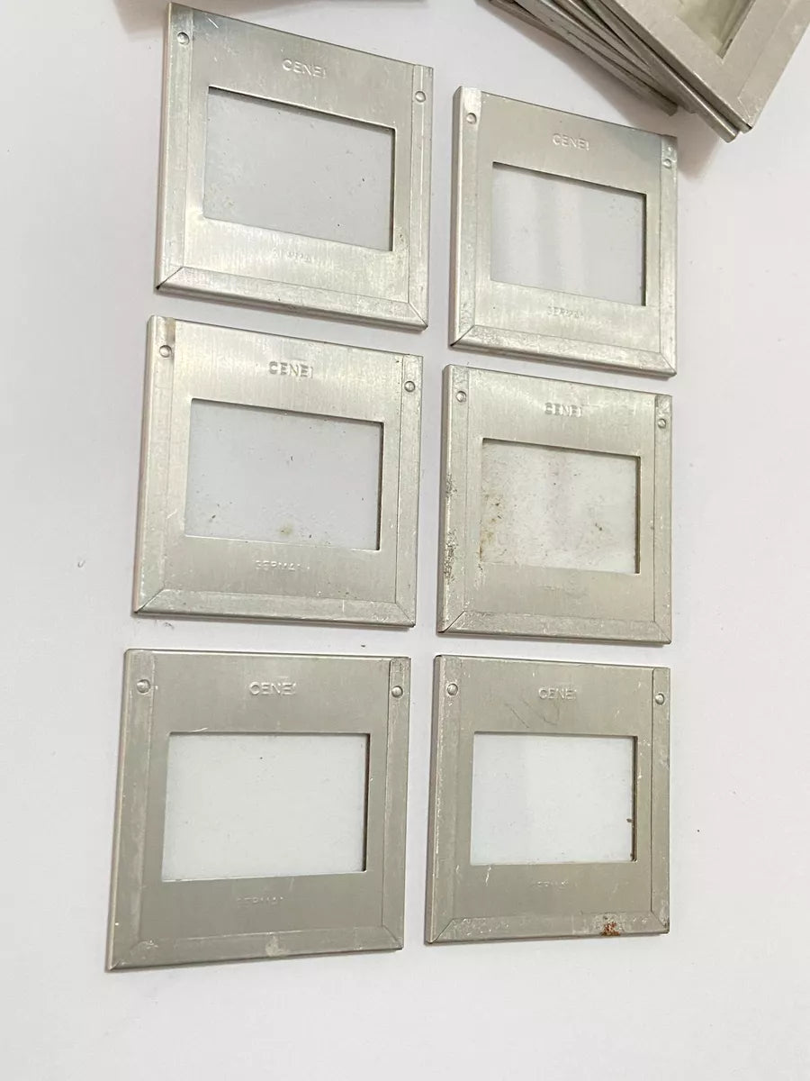 Moldura Para Slide Cenei Germany Metal E Vidro 19uni