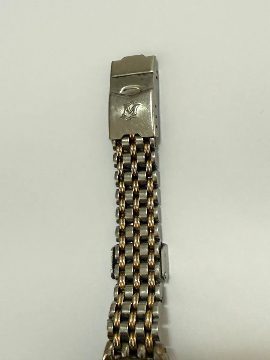 Relógio Magnum Quartz Antigo Bicolor Modelo M610am