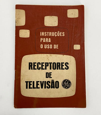 Manual Ge Instruções Receptores De Tv Antigo