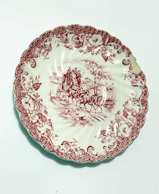 Prato Antigo Johnson Bros Inglaterra Hunting Country