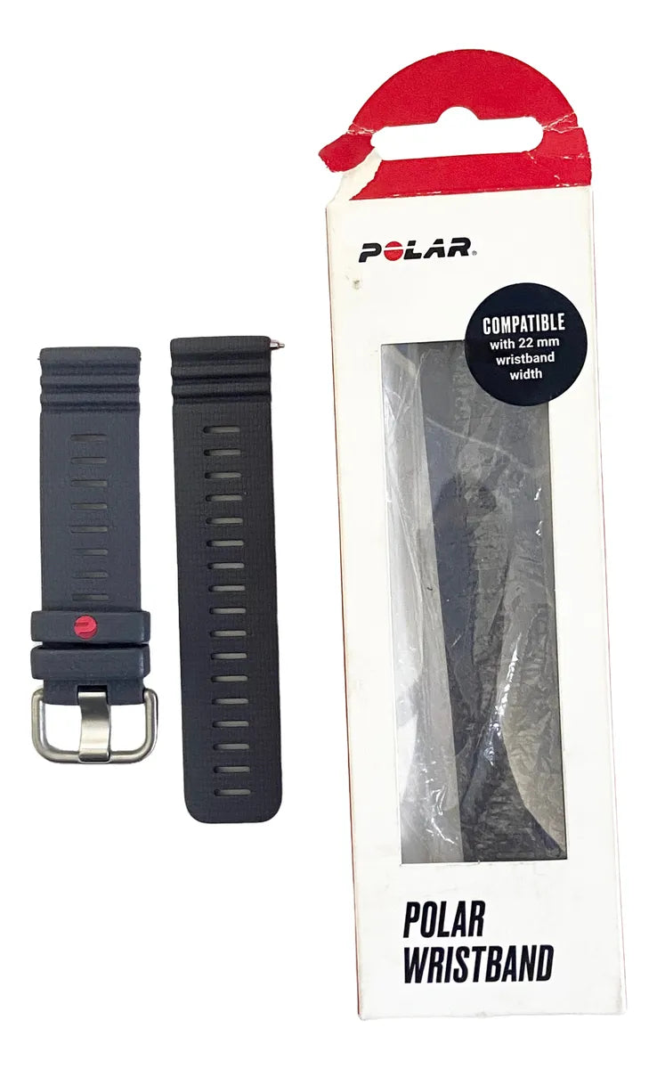Pulseira Original Relógio Polar Cinza 22mm Grit X Ou Outros
