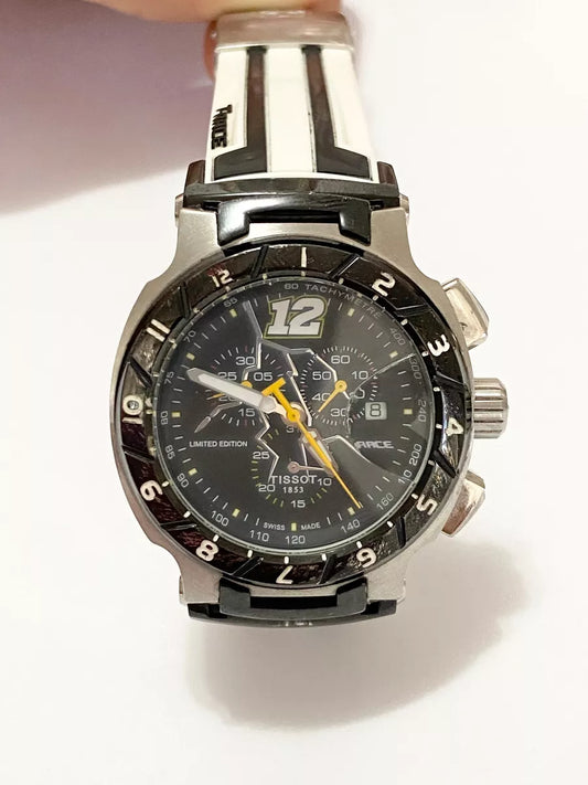 Relógio Raro Tissot Tom Lüthi 12 T-race Edição Limitada