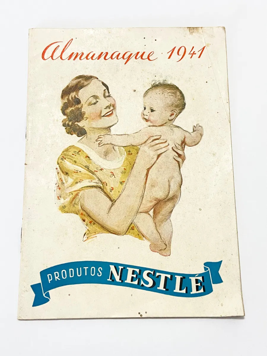 Revista Antiga Almanaque Nestle 1941 Raro