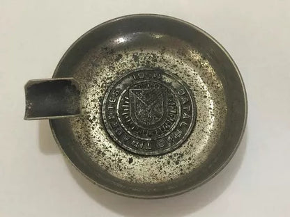 Lote Antigos Cinzeiros Cor Prata