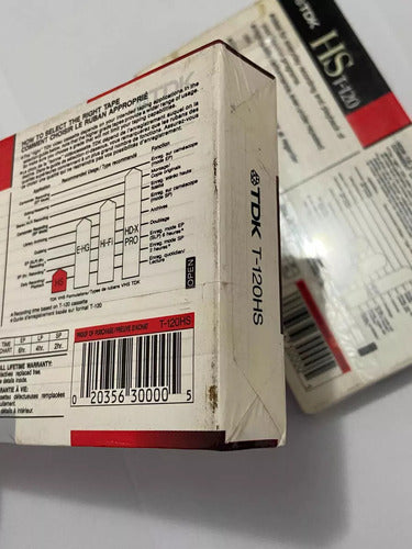 Antigas Fitas Vhs Lacradas Virgem Tdk