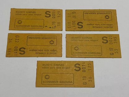 Bilhete Antigo Metro Sp - Lote 5