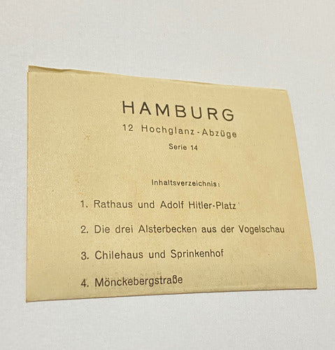 Fotos Antigas Hamburgo Alemanha