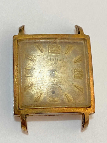 Relógio Antigo Suíço Mafil 17 Jewels Dourado