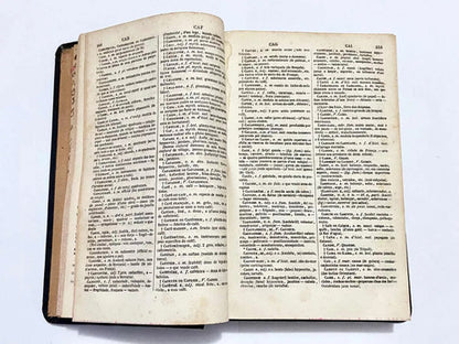 Dicionário Antigo Francês Português 1879 José Da Fonseca