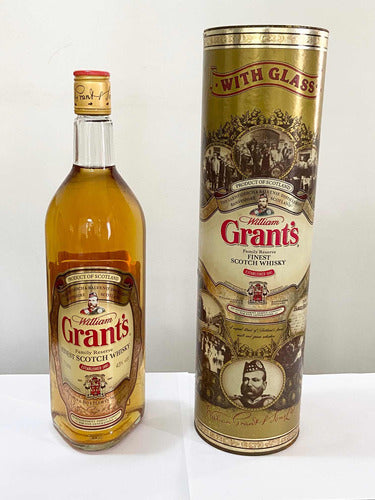 Antigo Whisky William Grant's Finest Scotch Lacrado - Lote 1